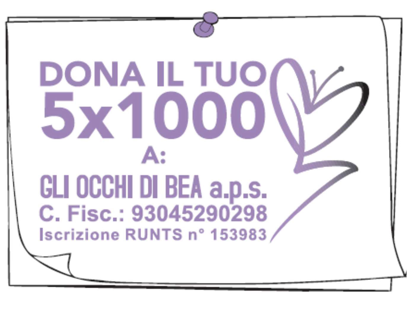 Dona il tuo 5x1000